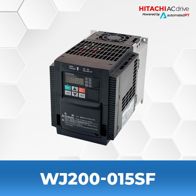 Hitachi Inverter WJ200-015HF  2hp CT continuous 3hp VT variable  380-480volt 