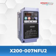 Hitachi X200 Frequenzumrichter Inverter  0,75 KW X200-007HFEF 
